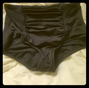 NWT Seafolly Ruched High-waisted Bikini Bottom